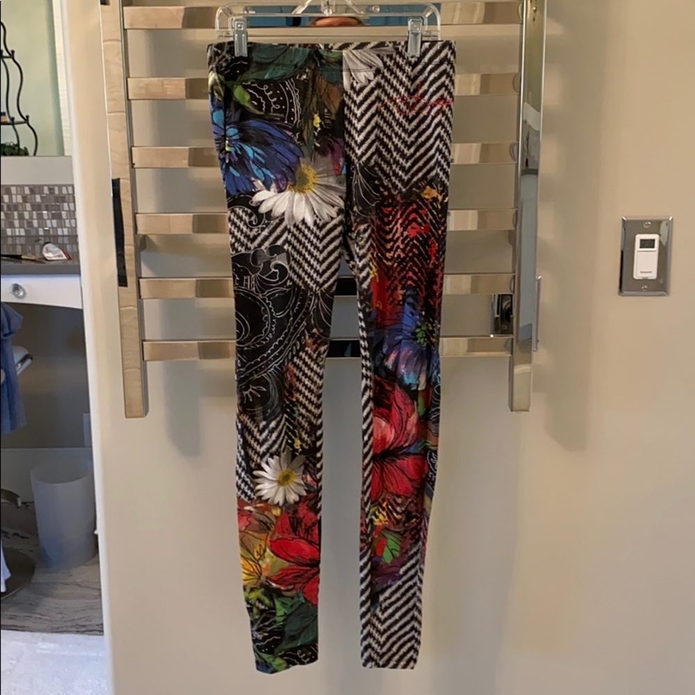 Designer Desigual cotton tights, Size M